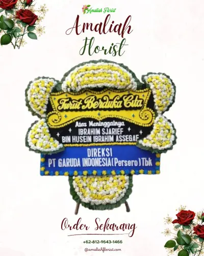 Papan Bunga Duka di Kandangserang